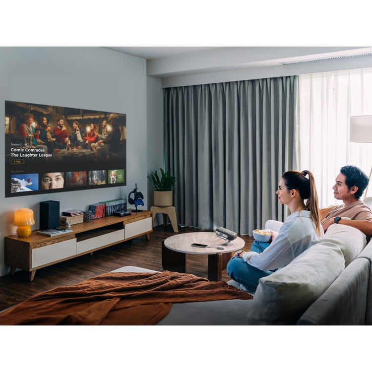Viewsonic draagbare ledprojector met harman kardon-luidsprekers (zwart, hdmi, audio)