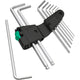 Wera 950 9 hex-plus 1 sb stiftsleutelset, metrisch, verchroomd (9-delig)