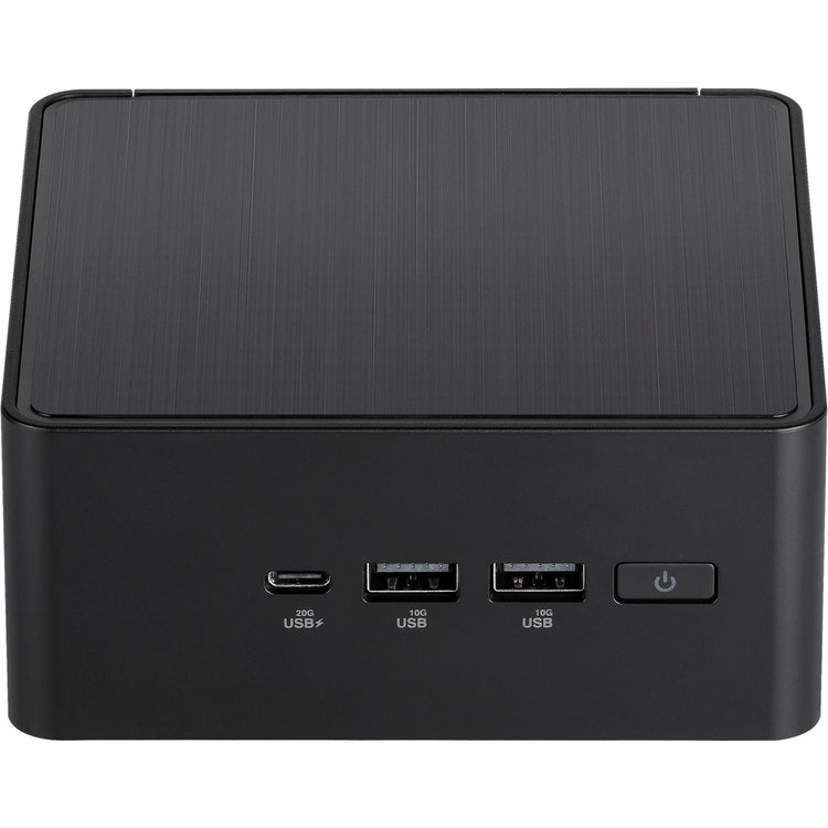 Asus nuc 14 pro tall kit rnuc14rvhi300002i barebone (zwart | core 3 100u | intel graphics)