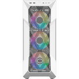 Cooler master masterbox td500 mesh v2 midi tower behuizing (wit | 2x usb-a | 1x usb-c | rgb | tempered glass) - afbeelding 2