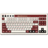 8bitdo retro mechanical keyboard fami edition (beige, us lay-out (qwerty), kailh box white, 80% (tkl), bluetooth low energy, wireless 2.4g, usb)