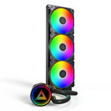 Montech lightflow argb 360 waterkoeling (zwart) - afbeelding 3