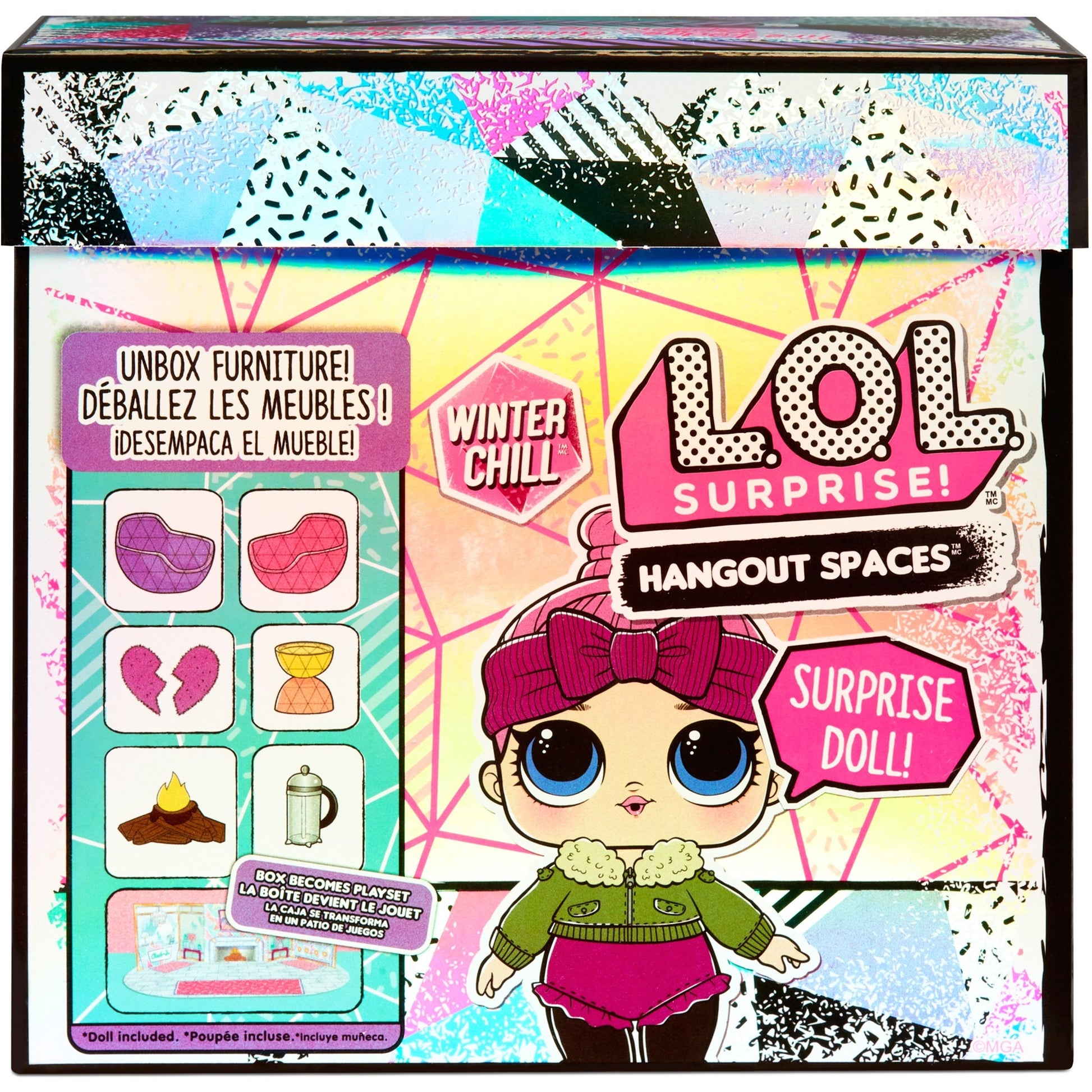 Mga entertainment l.o.l. surprise! winter chill hangout spaces - style 1 pop