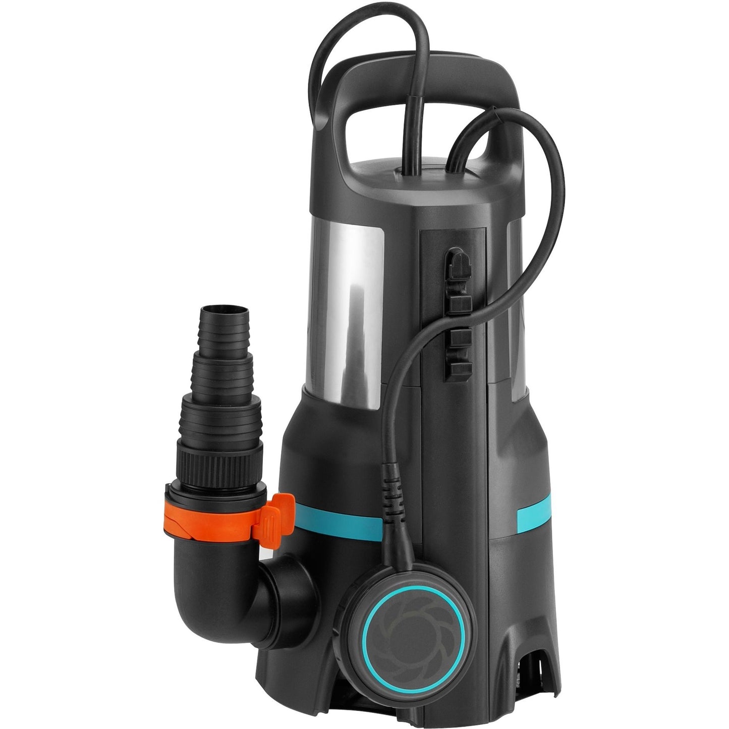 Gardena vuilwaterpomp 25000 dompel- en drukpompen (zwart roestvrij staal, 9046-20)