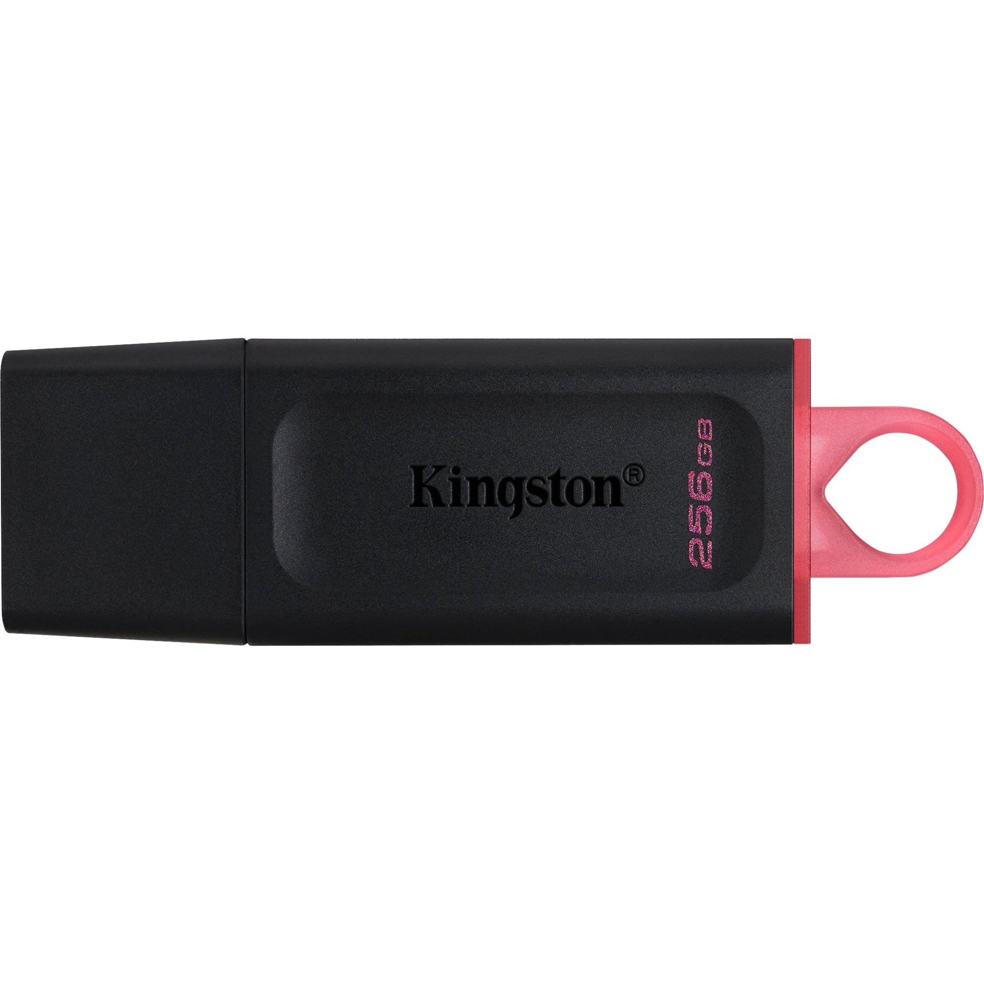 Kingston datatraveler exodia 256 gb usb-stick (zwart rood, dtx 256gb)