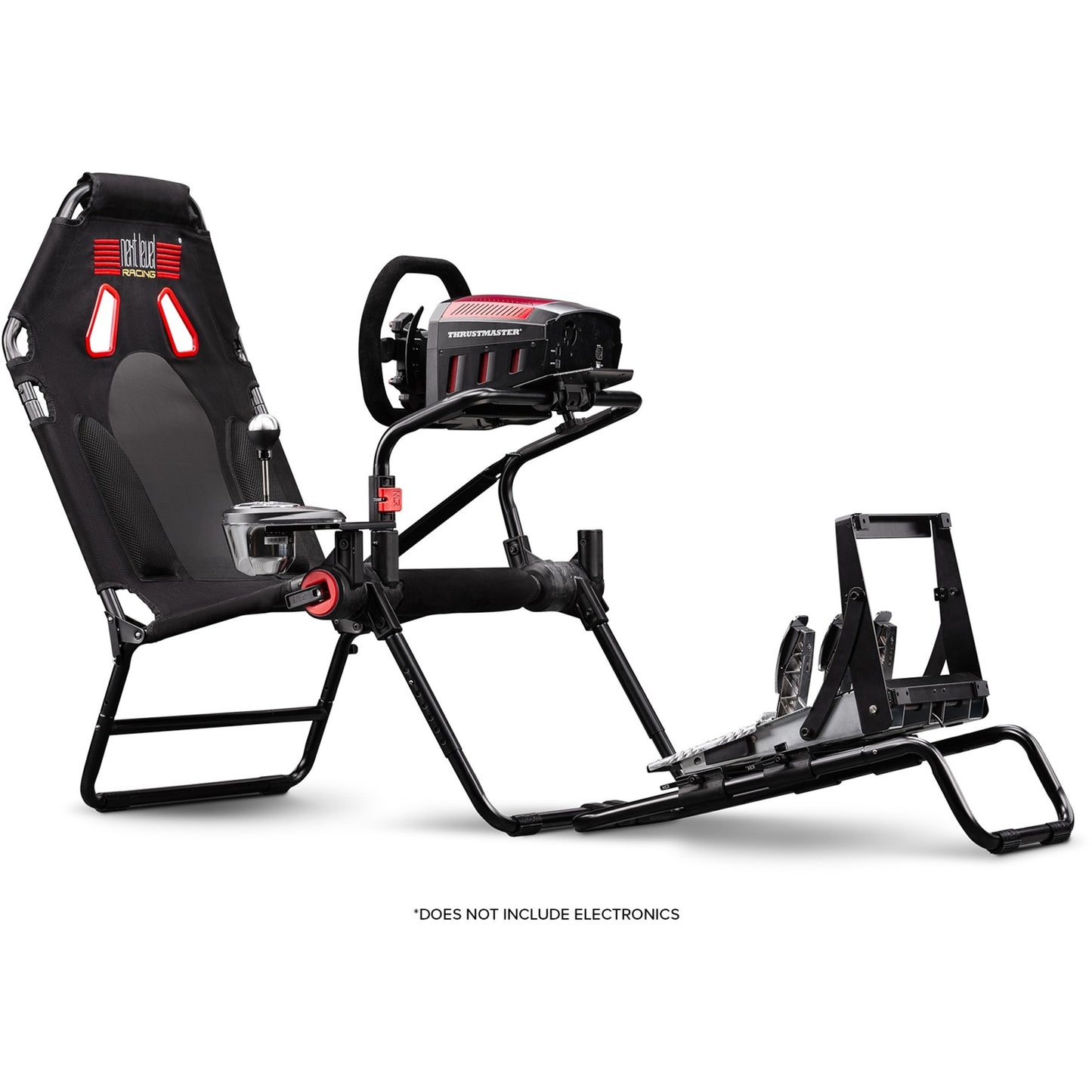 Next level racing gt lite foldable racing simulator (zwart)