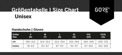 Gorewear m gore-tex infinium™ stretch - gloves