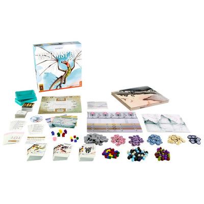 999games 999 games wyrmspan bordspel (nederlands, 1 - 5 spelers, 90 minuten, vanaf 14 jaar)