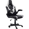 Trust gxt 703w riye gamingstoel (zwart wit)
