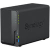 Synology diskstation ds223 nas (zwart, 1x 1gbe lan, 3x usb 3.2 gen 1)