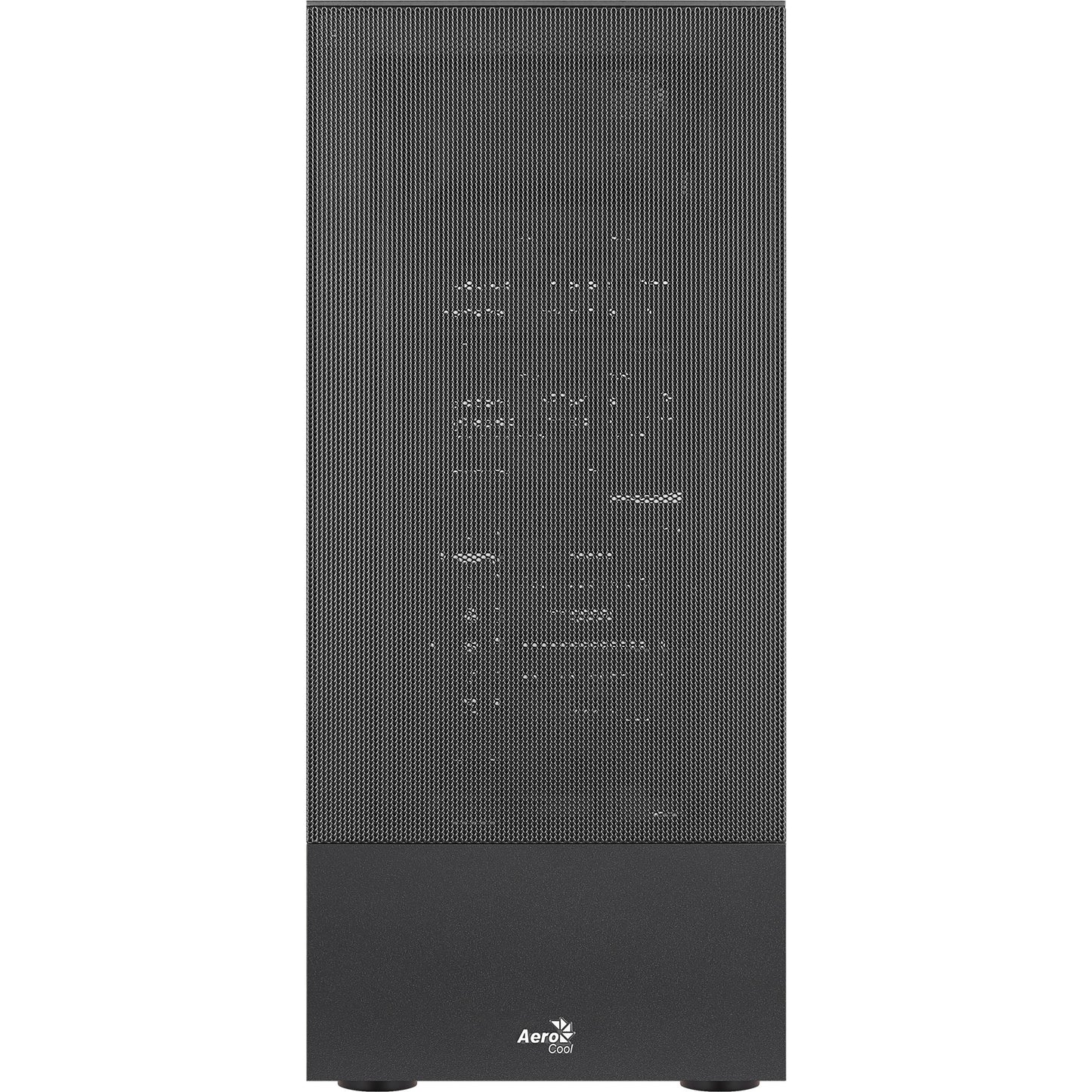 Aerocool cipher s-bk-v1 midi tower behuizing (zwart | 3x usb-a)