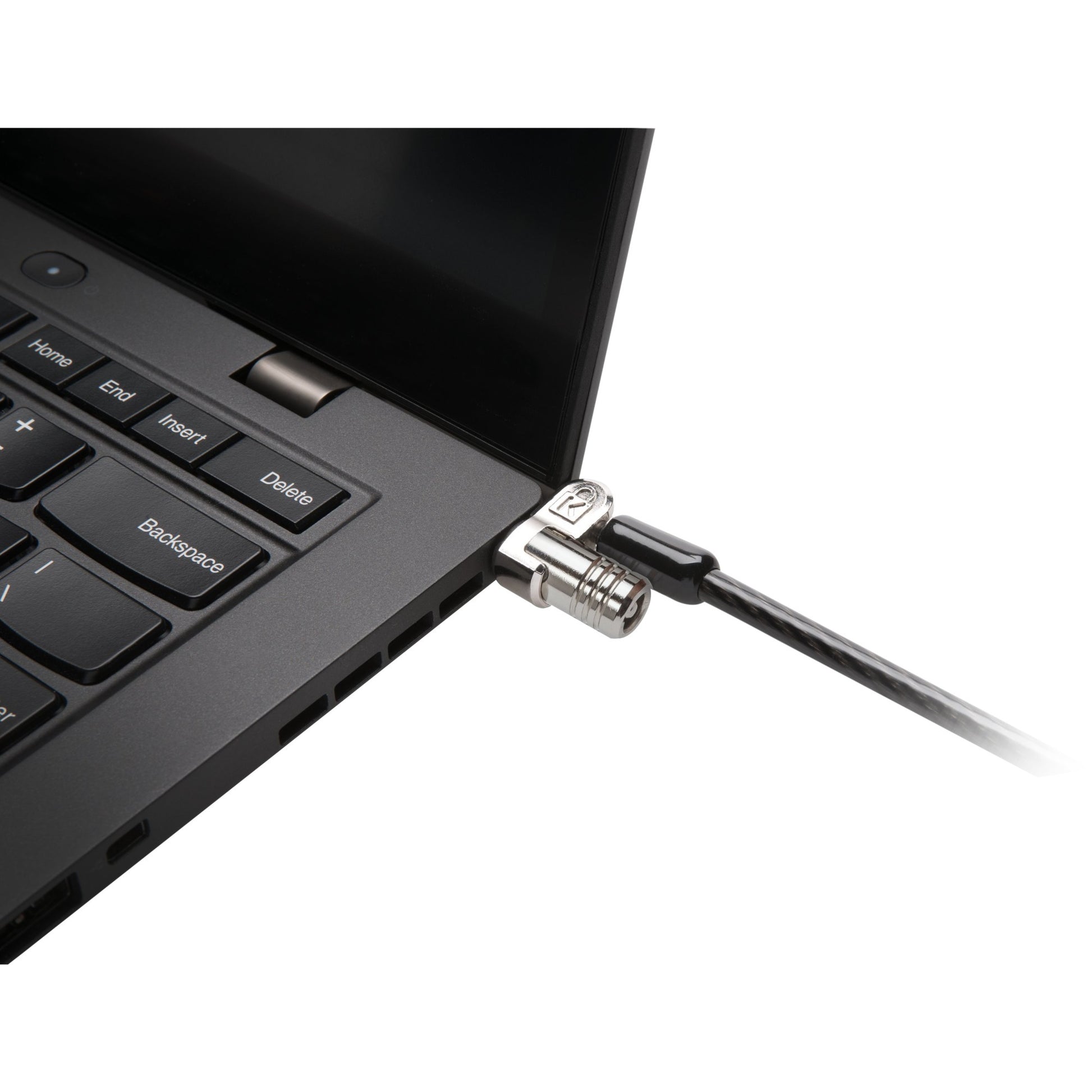 Kensington microsaver 2.0 keyed lock beveiliging (zwart)