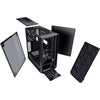Fractal design meshify c midi tower behuizing (zwart | 2x usb-a | tempered glass)