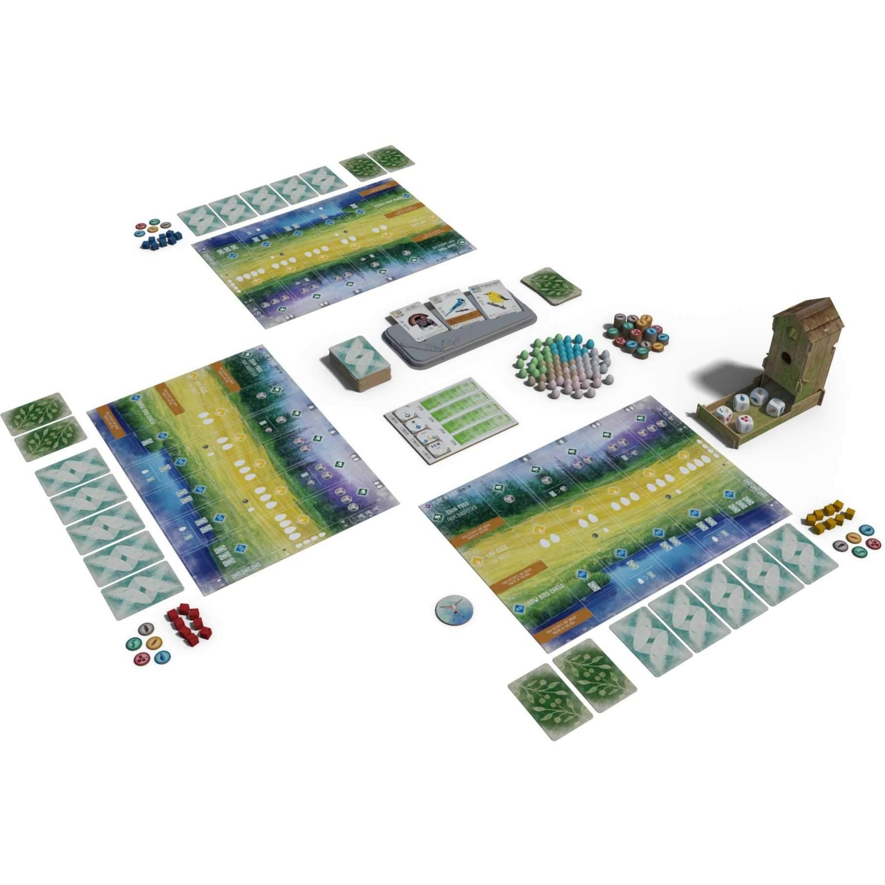 Asmodee wingspan bordspel (engels, 1 - 5 spelers, 40 - 70 minuten, vanaf 10 jaar)