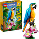 Lego creator 3in1 exotische papegaai - kikker - vis dieren speelgoed set voor kinderen - 31136