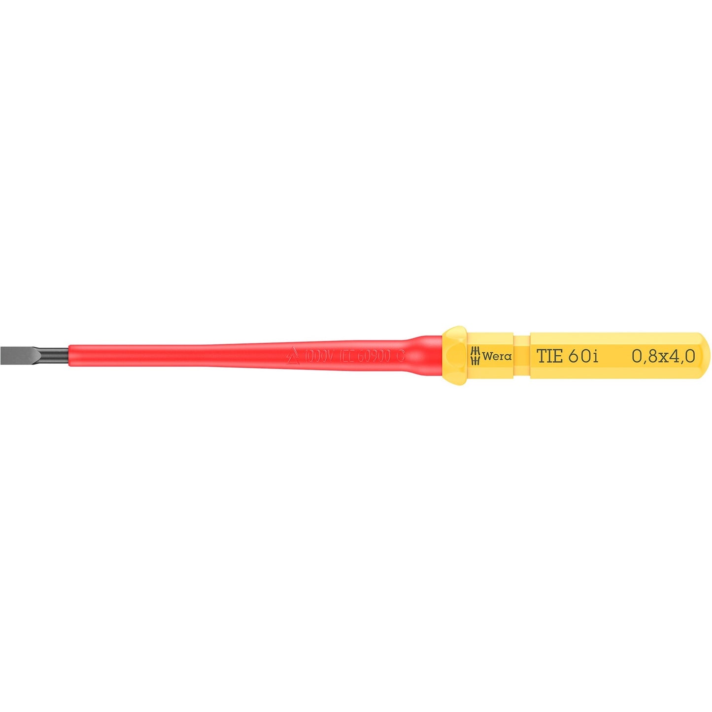 Wera kraftform kompakt vde 17 ra imperial 1 schroevendraaier (rood geel, 17‑delig)