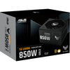 Asus tuf gaming gold modulaire 850 watt voeding (zwart, 1x 12v-2x6, 3x pcie)
