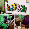 Lego art - keith haring – dansende figuren constructiespeelgoed (31216)