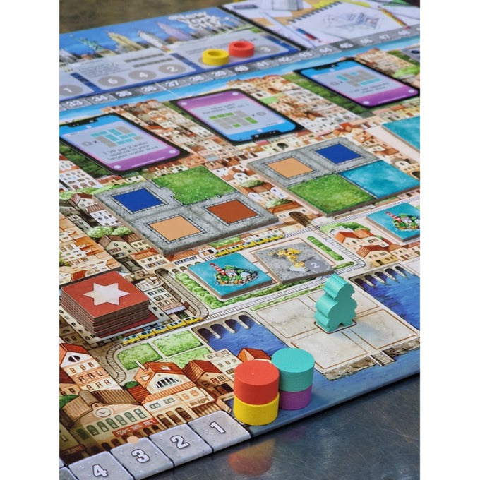 999games 999 games cities bordspel (nederlands, 2 - 4 spelers, 30 minuten, vanaf 10 jaar)