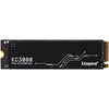 Kingston kc3000 512 gb ssd (zwart, skc3000s 512g, pcie 4.0 nvme, m.2 2280)