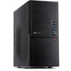 Inter-tech it-6865 midi tower behuizing (zwart | 4x usb-a | 1x usb-c)