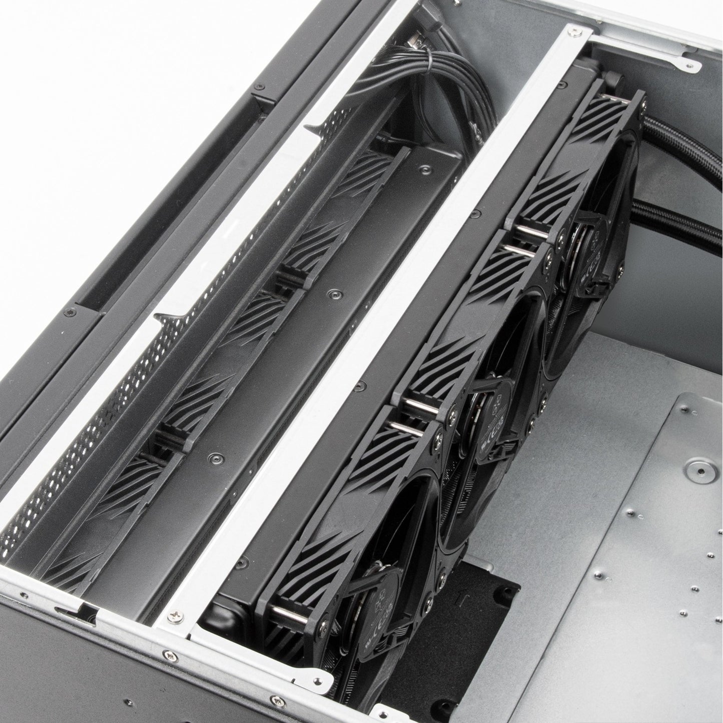 Silverstone rm52 server behuizing (zwart | 2x usb-a | 1x usb-c)