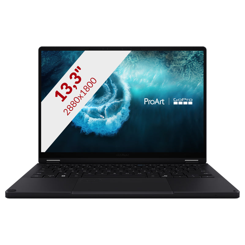 Asus proart gopro edition px13 hn7306eac-lx089x 13.3 copilot+ 2-in-1 laptop (zwart | ryzen al max+ 395 | radeon 8060s | 128 gb | 2 tb ssd | touch)