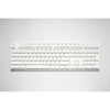 Ducky one 3 classic pure white rgb mechanisch toetsenbord (wit, us lay-out (qwerty), cherry mx silent red, 100%, rgb led, double-shot pbt, hot-swappable, quack mechanics)