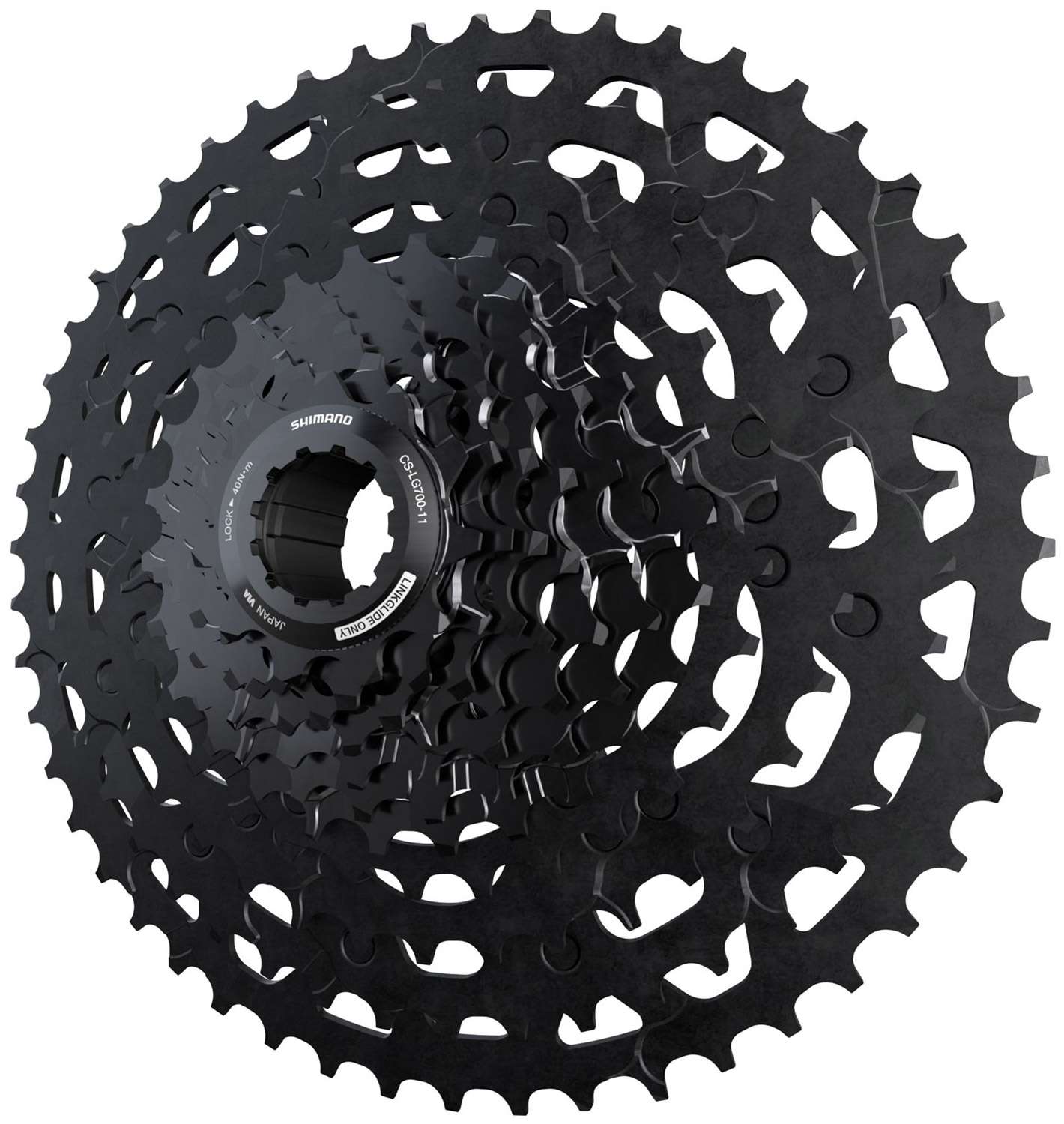 Shimano cassette cues 11v 11-45t cs-lg700 zwart