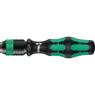 Wera bits-handhouder 813 r met rapidaptor bithouder schroevendraaier (zwart groen, 90mm)