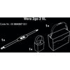 Wera 2go 2 xl gereedschapskoffer gereedschapskist (zwart)