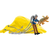 Schleich dinosaurus - dino parachute-reddingsbrigade - kinderspeelgoed voor jongens en meisjes - 4 tot 12 jaar 41471 - afbeelding 1