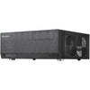 Silverstone sst-gd09b-c htpc behuizing (zwart | 1x usb-a | 1x usb-c)