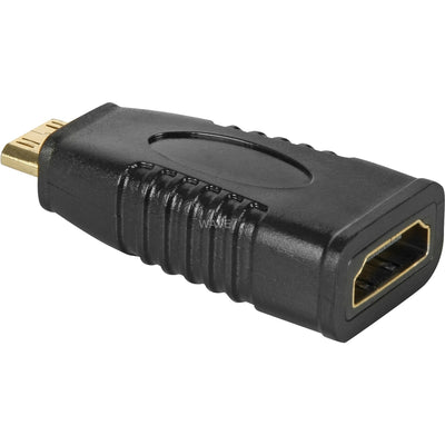 Goobay adapter mini-hdmi > hdmi (zwart)