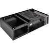 Silverstone sst-ml09b htpc behuizing (zwart | 2x usb-a)
