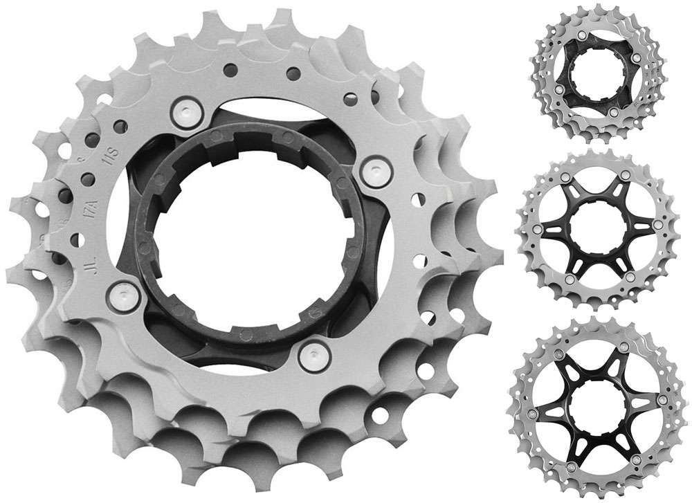 Shimano sprocket unit for cs-r9100 cs-9000