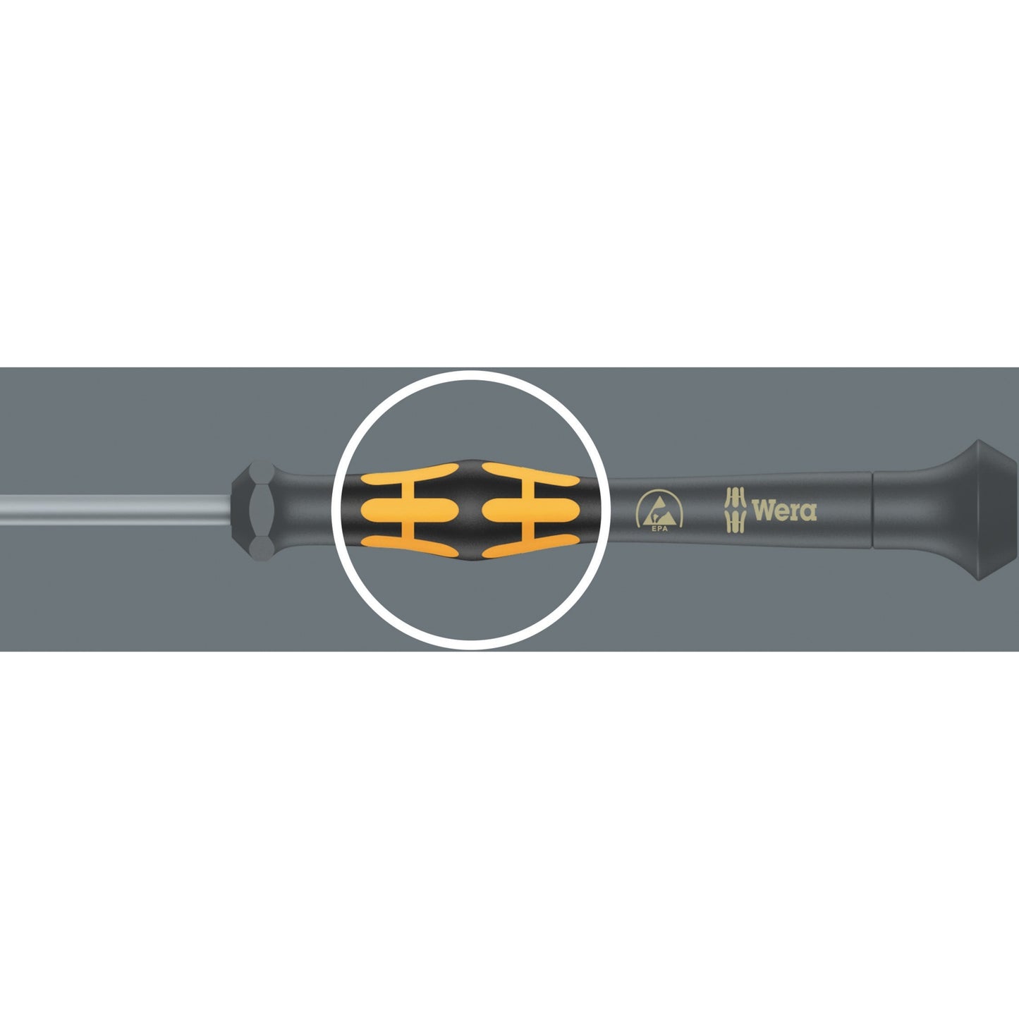 Wera 1550 6 esd schroevendraaierset esd 6-delig plat, kruiskop phillips, torx plus, microstix