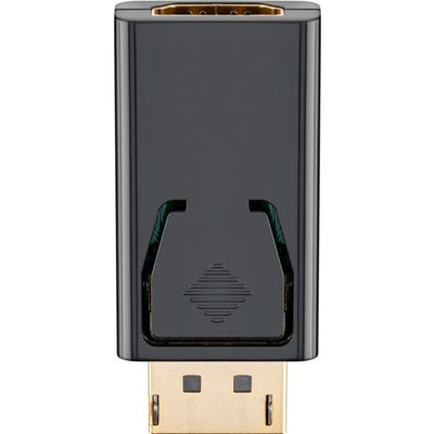 Goobay adapter displayport > hdmi (zwart, passief, verguld)