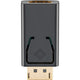 Goobay adapter displayport > hdmi (zwart, passief, verguld)