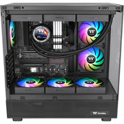 Thermaltake ct120 ex reverse argb sync pc cooling fan (3-fan pack) case fans (zwart, 3 stuks, 120 x 120 x 25 mm, pwm) - afbeelding 14