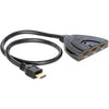 Delock hdmi 3 > 1 switch hdmi switch (zwart, 60 centimeter)