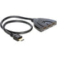 Delock hdmi 3 > 1 switch hdmi switch (zwart, 60 centimeter)