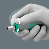 Wera kraftform kompakt 838 ra s imperial set 1 bitset (zwart groen, 14‑delig) - afbeelding 14