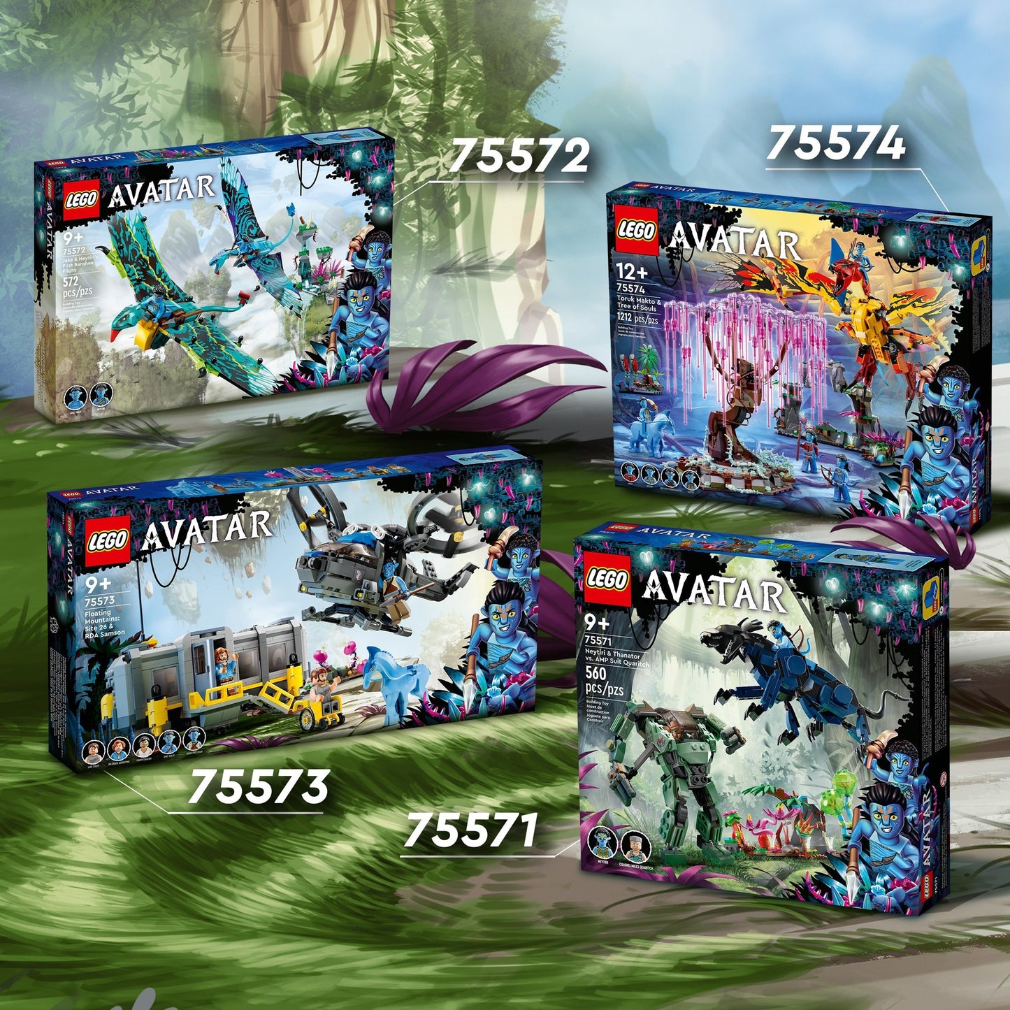 Lego avatar - zwevende bergen: site 26 rda samson constructiespeelgoed (75573)