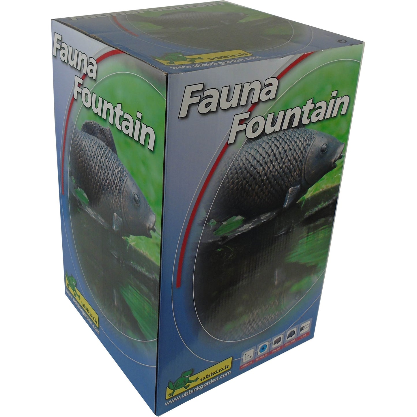 Ubbink spuitfiguur vis xl waterornament