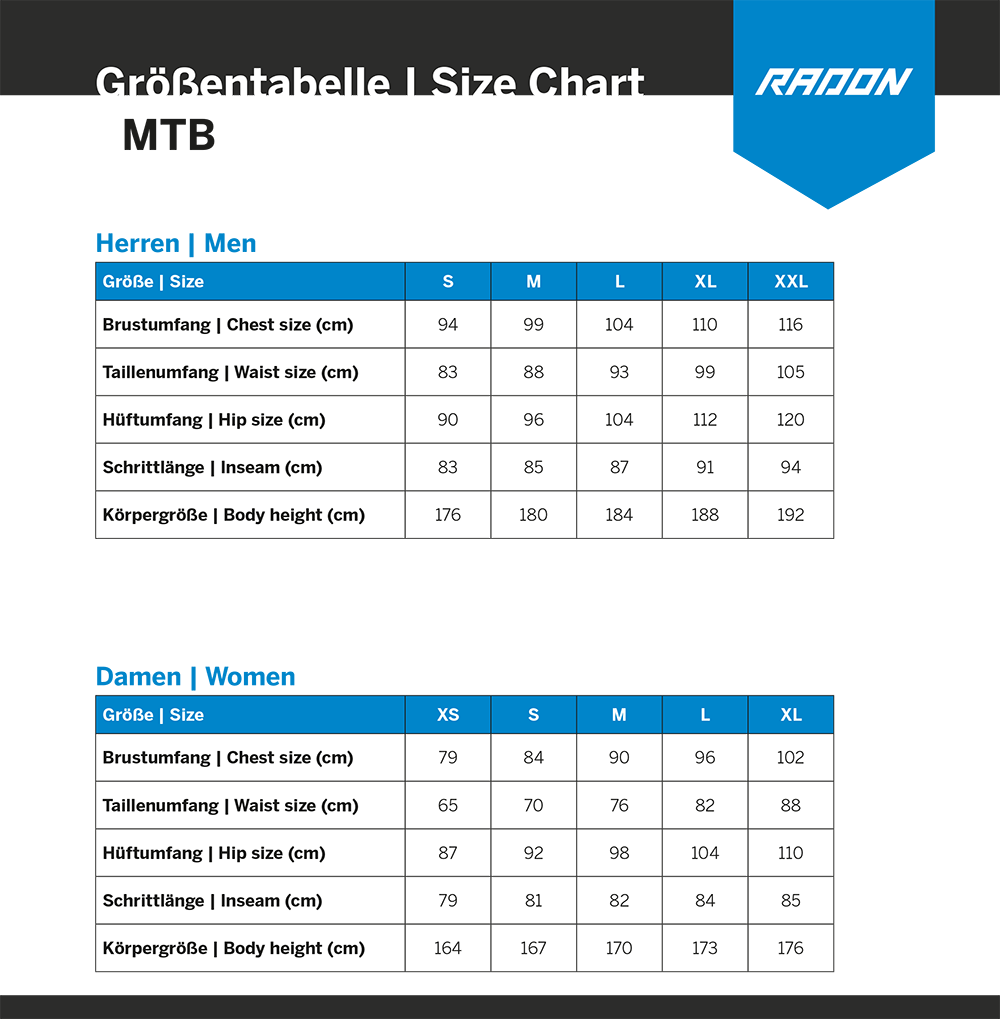 Radon slide - mtb pants
