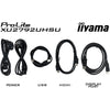 Iiyama prolite xu2792uhsu-b6 27 4k uhd monitor (zwart, hdmi, displayport, 3x usb-a, usb-b, usb-c)