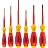 Wiha schroevendraaierset softfinish electric slimfix (rood geel, 6-delig)