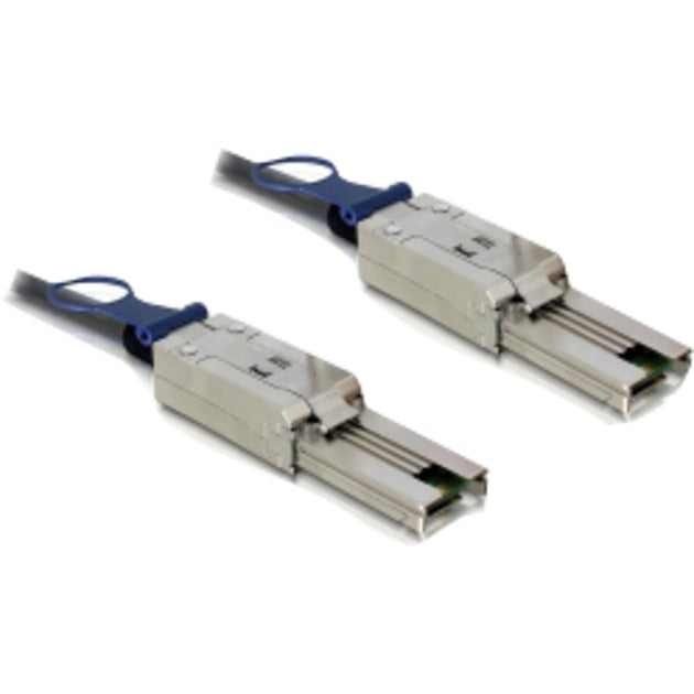 Delock mini sas 26-pin > mini sas 26-pin (sff 8088) kabel (zwart, 1 meter)