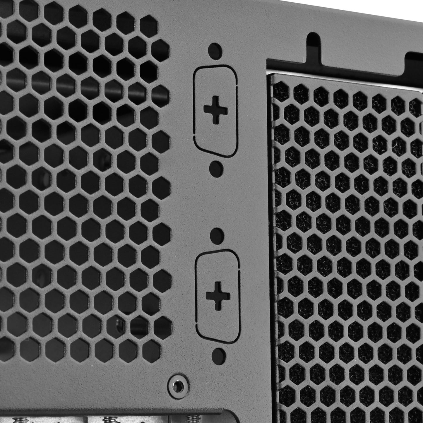 Silverstone rm47-502-i rack behuizing (zwart)